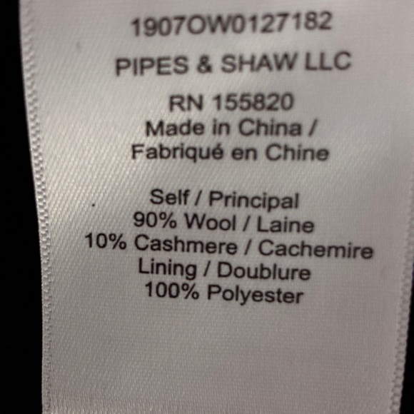 Veronica Beard Senna Wool Cashmere Red Black Houndstooth Double Breasted Coat - Picture 6 of 15